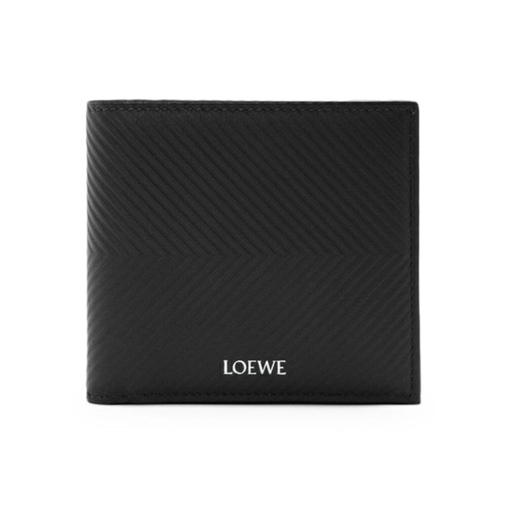 Loewe Men Textured Calfskin Bifold Wallet